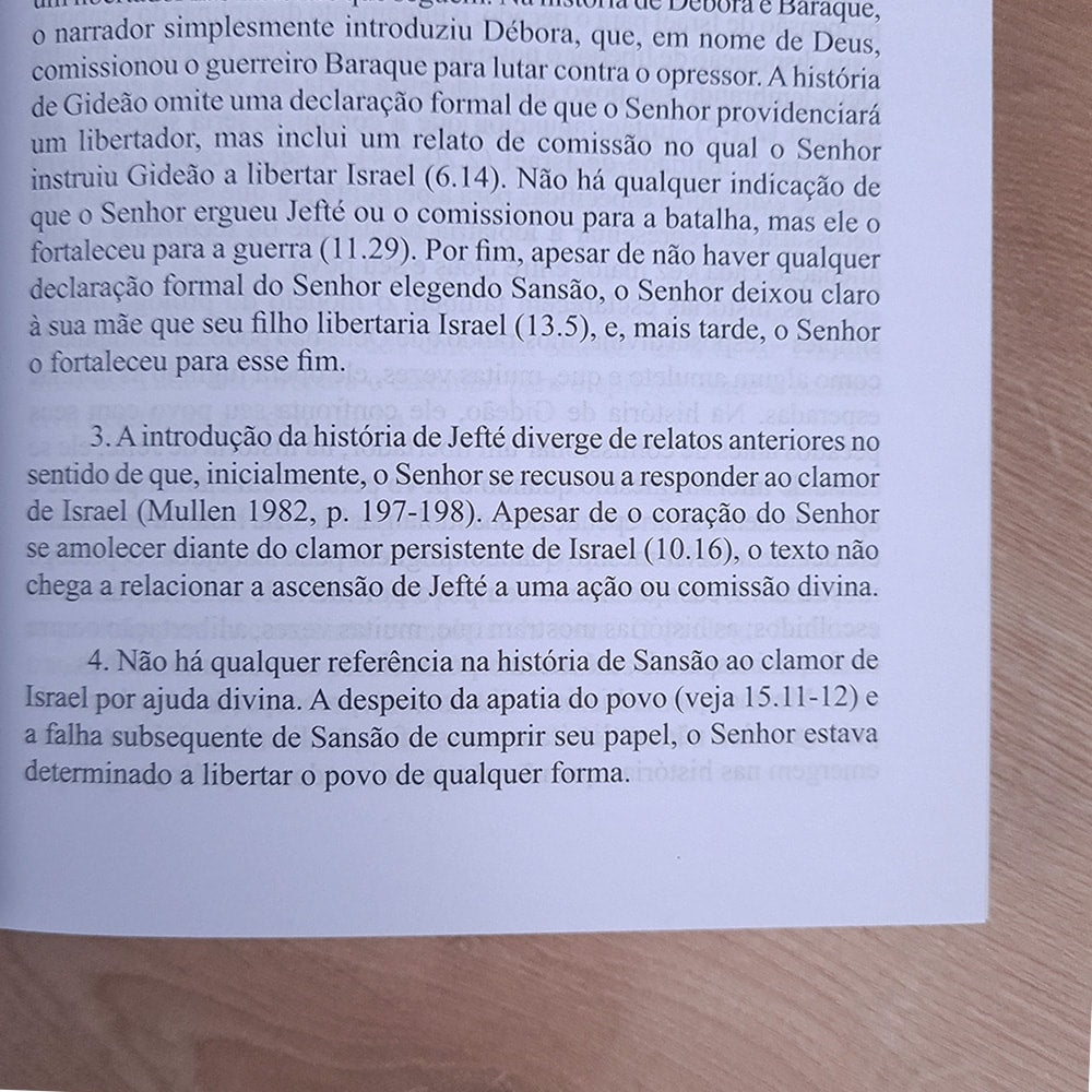 Comentários do Antigo Testamento | Juízes | Robert B Chisholm Jr