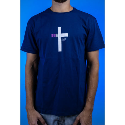 Camiseta Salvation Preach Azul Marinho - P