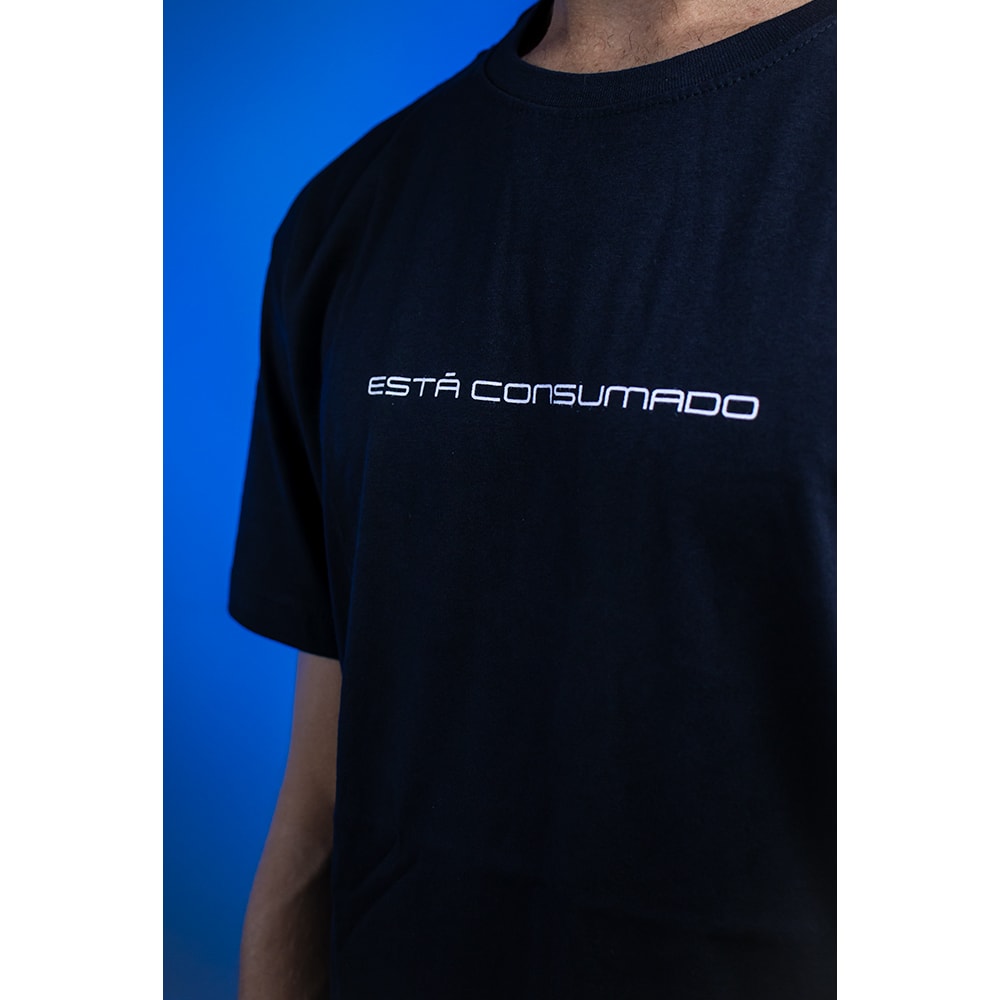 Camiseta Está Consumado Preach Preta - P