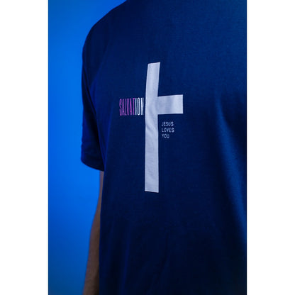 Camiseta Salvation Preach Azul Marinho - G