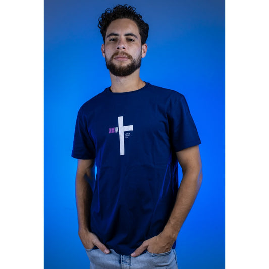 Camiseta Salvation Preach Azul Marinho - GG