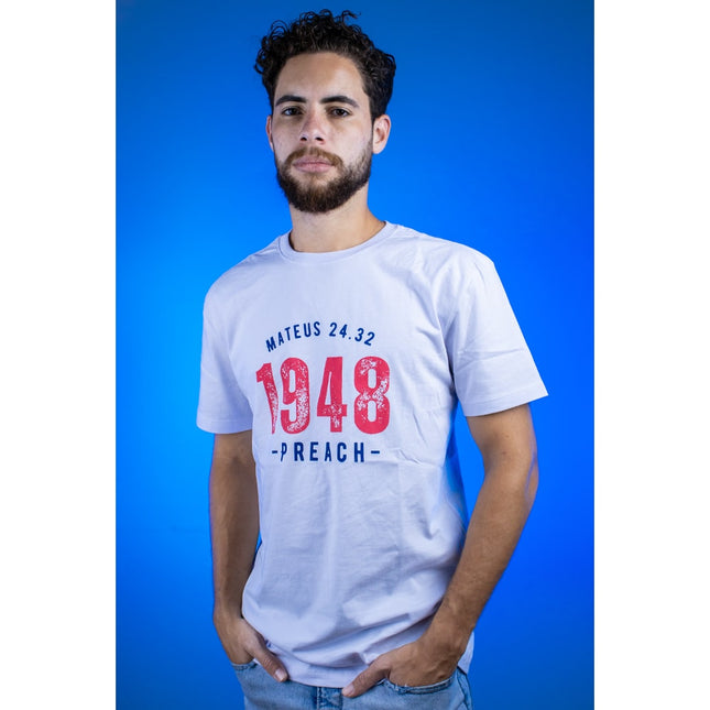Camiseta 1948 Preach Branca - GG