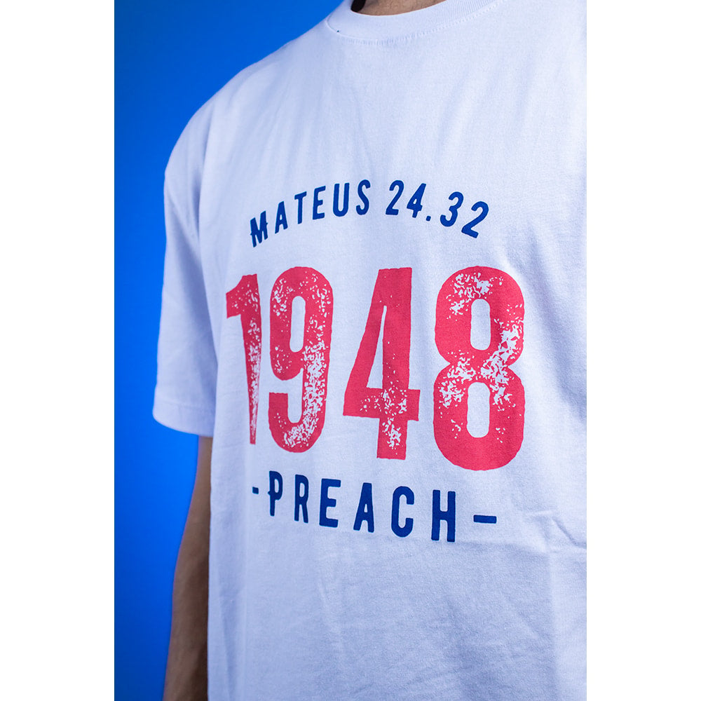 Camiseta 1948 Preach Branca - GG