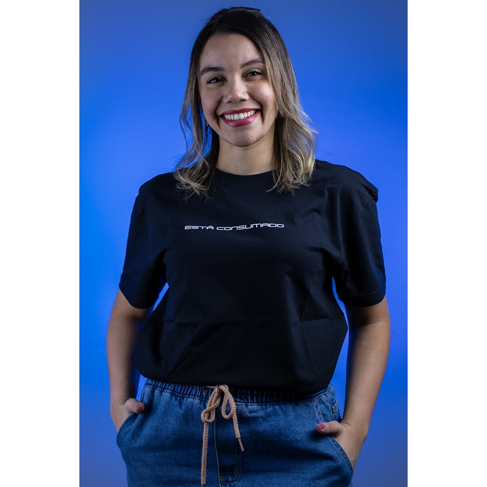 Camiseta Está Consumado Preach Preta - GG