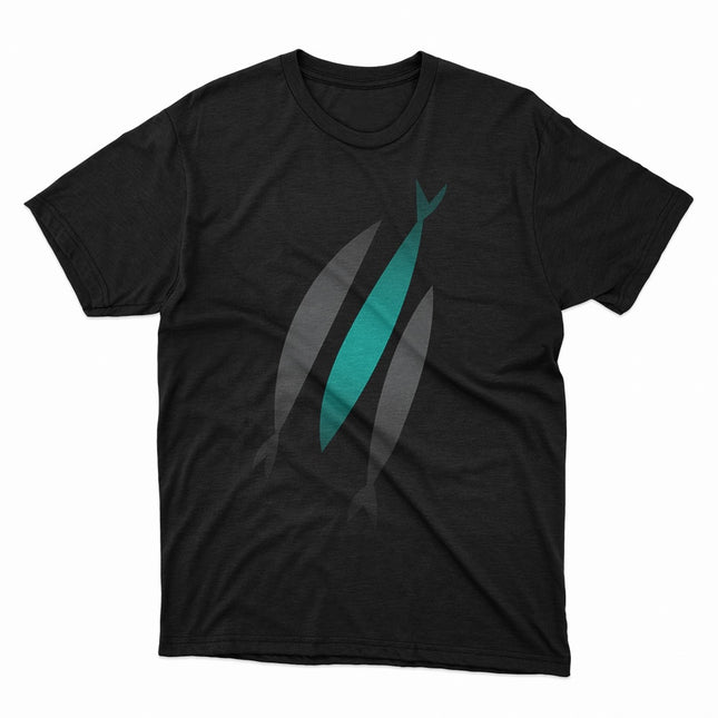 Camiseta Baby Look 3 Peixes | Preta | The Chosen P