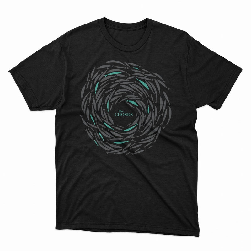 Camiseta Baby Look Contra a Corrente | Preta | The Chosen GG