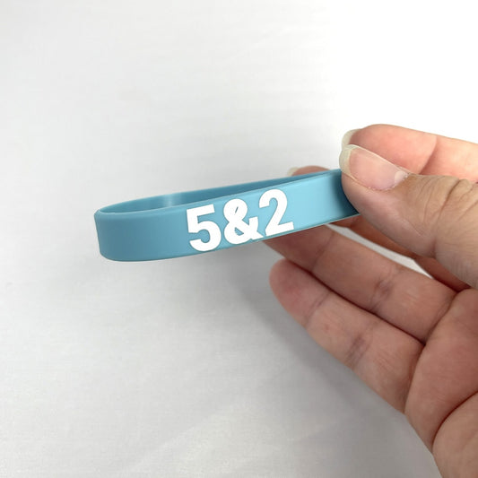 Pulseira de Silicone The Chosen 5e2 | Azul