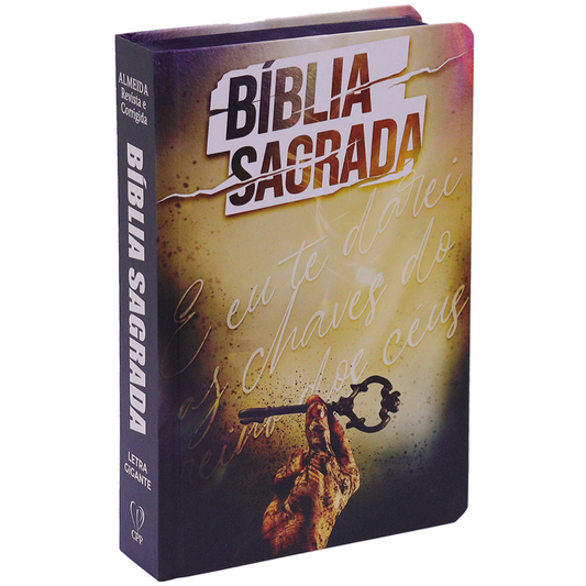 Bíblia Sagrada | ARC | Letra Gigante | C/ Harpa e Corinhos | Capa Dura Reino dos Céus