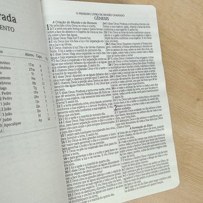 Bíblia Sagrada | ARC | Harpa Avivada e Corinhos | Letra Gigante | Capa Dura Floral Neon