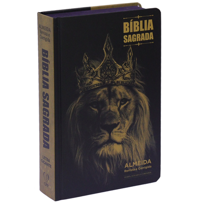 Bíblia Sagrada | ARC | Letra Gigante | C/ Harpa e Corinhos | Capa Dura Ele Vive