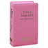 Bíblia Sagrada | ARC | Letra Hipergigante | Capa Luxo Rosa | Harpa Avivada e Corinhos