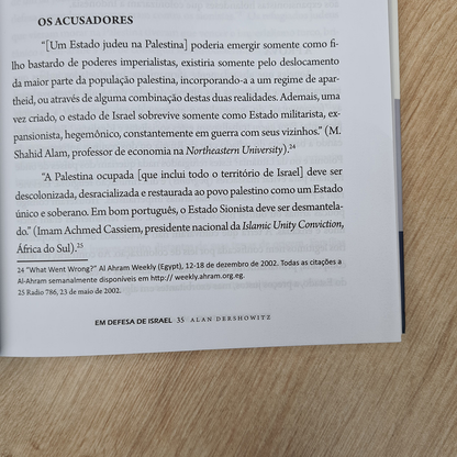Em Defesa de Israel | Alan Dershowitz