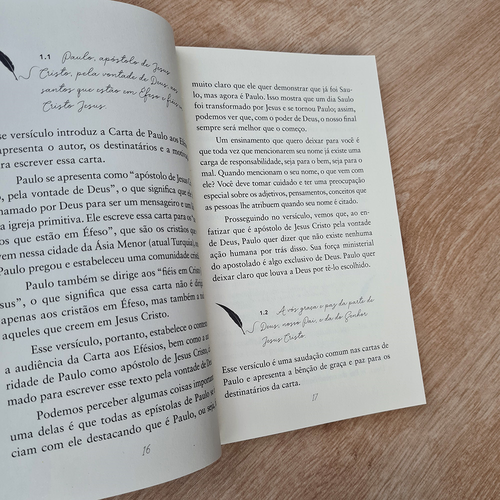 Cartas aos Efésios | Comentários Expositivos |  Benhour Lopes