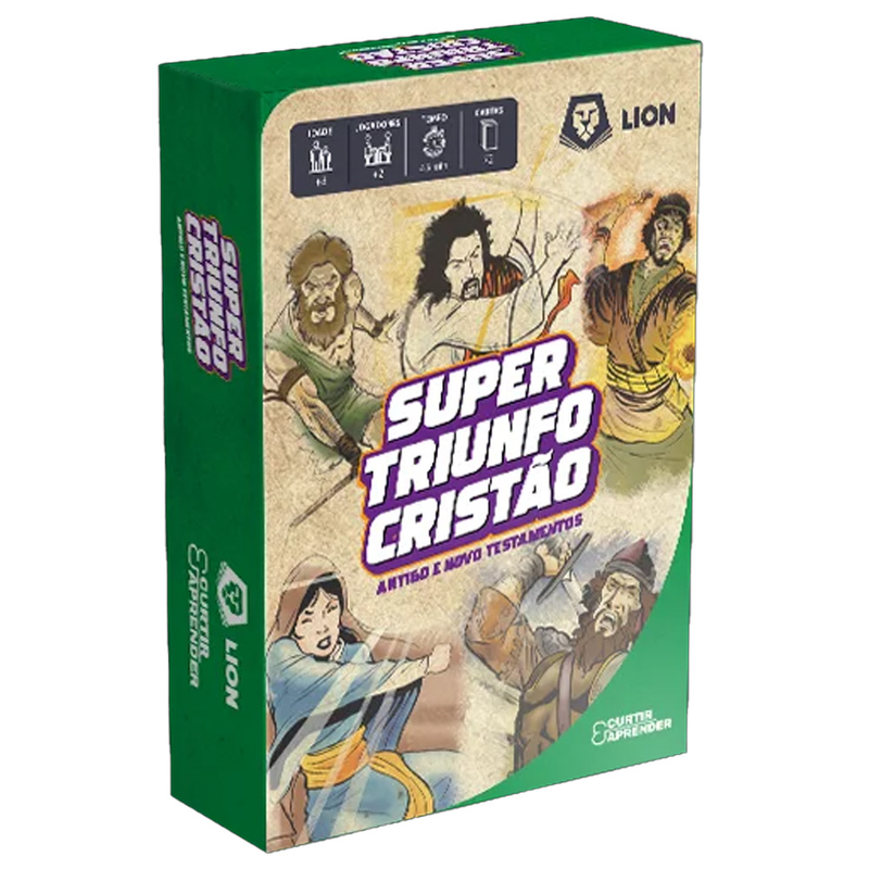 Super Triunfo Cristão | Antigo e Novo Testamento | Curtir e Aprender