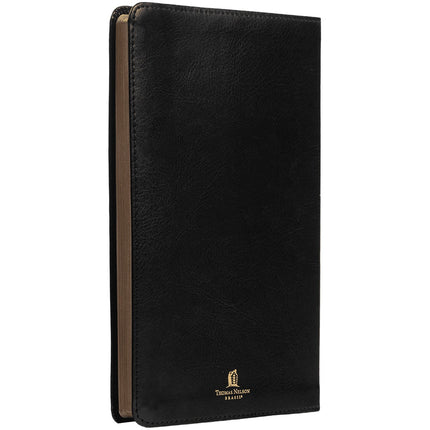 Bíblia Sagrada Slim | NVI | Letra Normal | Capa Luxo Preto