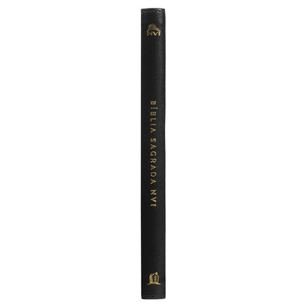 Bíblia Sagrada Slim | NVI | Letra Normal | Capa Luxo Preto