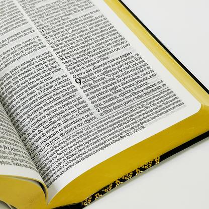 Bíblia King James Atualizada | KJA | Letra Hipergigante | Capa Vermelho Retrô