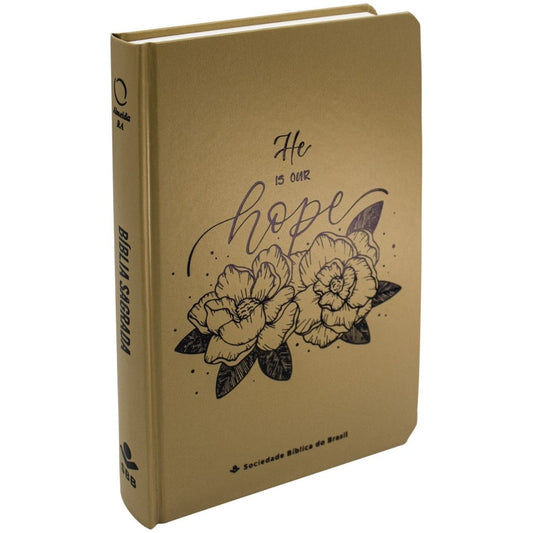 Bíblia Sagrada | ARA | Letra Grande | Capa Dura Ouro