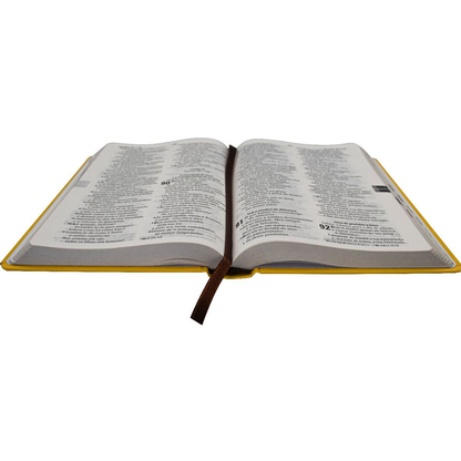 Bíblia Sagrada | ARA | Letra Grande | Capa Dura Amarela