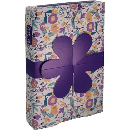 Bíblia da Mamãe | ARA | Letra Normal | Capa Luxo Flores Malva