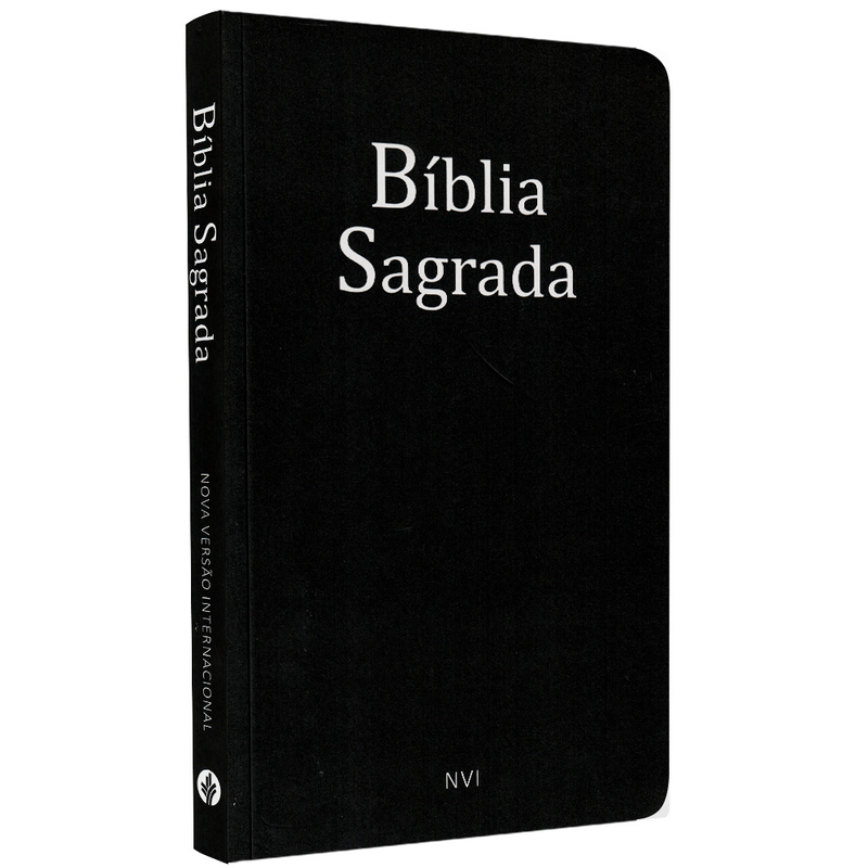 Bíblia Sagrada | NVI | Letra Normal | Capa Brochura Preta