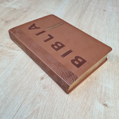 Bíblia Devocional Do Homem | NVI | Letra Grande | Capa Luxo Marrom