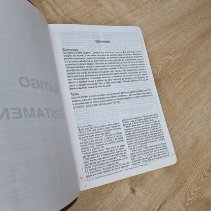 Bíblia Devocional Do Homem | NVI | Letra Grande | Capa Luxo Marrom