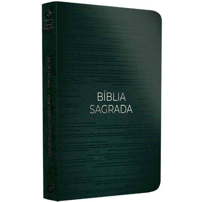 Bíblia Sagrada | NVT | Letra Gigante | Capa Luxo Verde