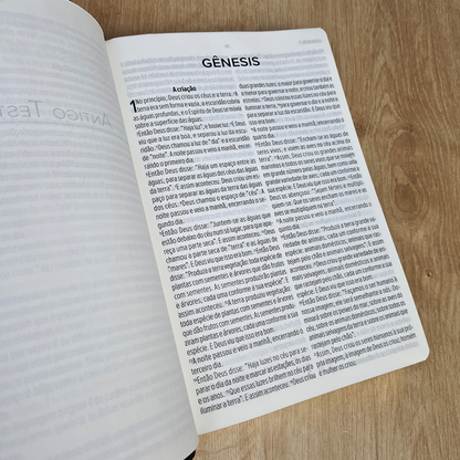 Bíblia Sagrada | NVT | Letra Gigante | Capa Luxo Preta