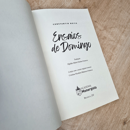 Ensaios de Domingo | Constain Noica