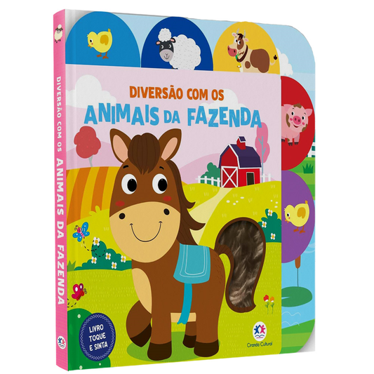 Livro Toque e Sinta | Diversão com os Animais da Fazenda
