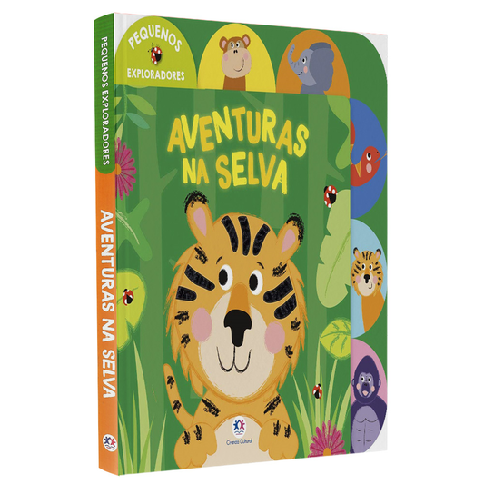Livro Toque e Sinta | Aventuras na Selva | Ciranda Cultural