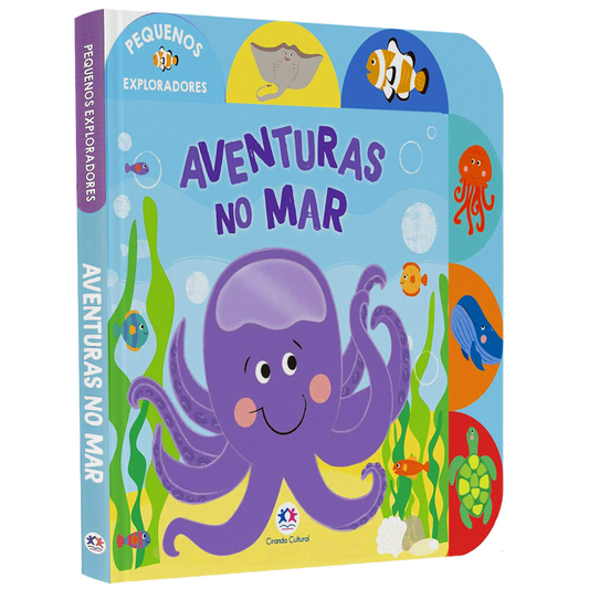 Livro Toque e Sinta | Aventuras no Mar