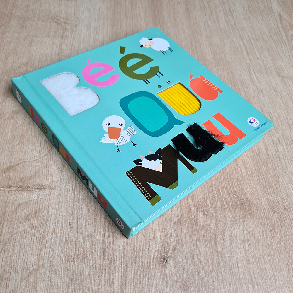 Livro Toque e Sinta | Béé Quá Muu | Ciranda Cultural