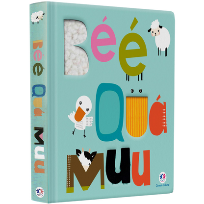 Livro Toque e Sinta | Béé Quá Muu | Ciranda Cultural