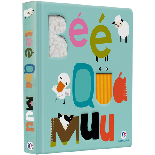 Livro Toque e Sinta | Béé Quá Muu | Ciranda Cultural