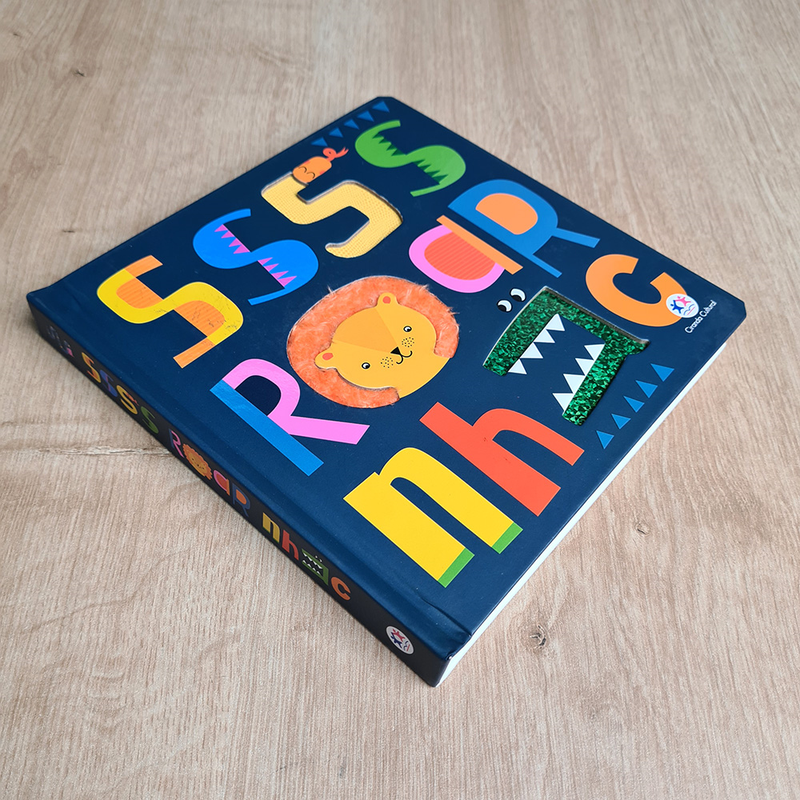 Livro Toque e Sinta | Ssss Roar Nhac | Ciranda Cultural