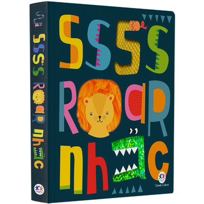 Livro Toque e Sinta | Ssss Roar Nhac | Ciranda Cultural