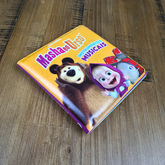 Livro de Banho Marsha e o Urso |  Instrumentos Musicais