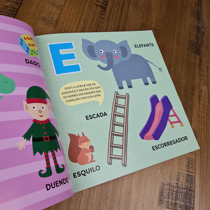 Alfabeto | Com Quebra Cabeça e Livro de Atividades