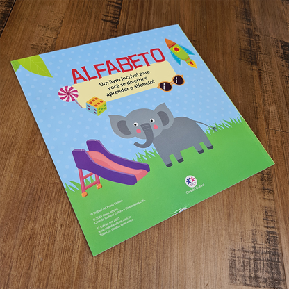 Alfabeto | Com Quebra Cabeça e Livro de Atividades