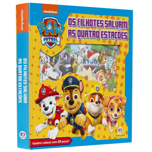 Patrulha Canina | Com Quebra Cabeça e Livro de Atividades