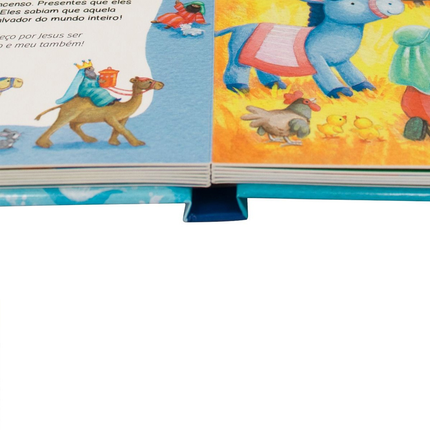 Bíblia do Bebê | 12 Lindas Histórias Bíblicas | Capa Dura Azul