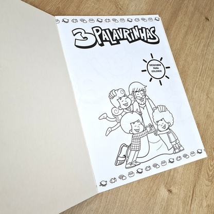 Meu Livrão de Colorir | 3 Palavrinhas