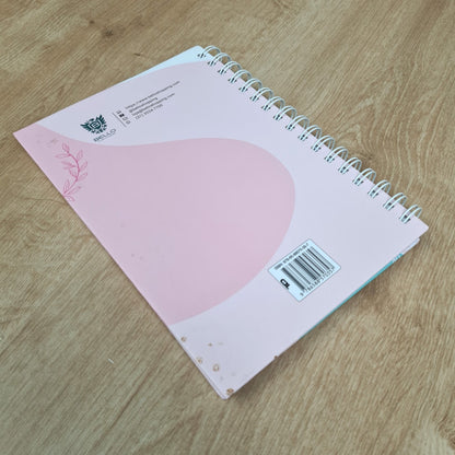Planner da Vida Diária | Capa Dura Espiral Cor Pastel