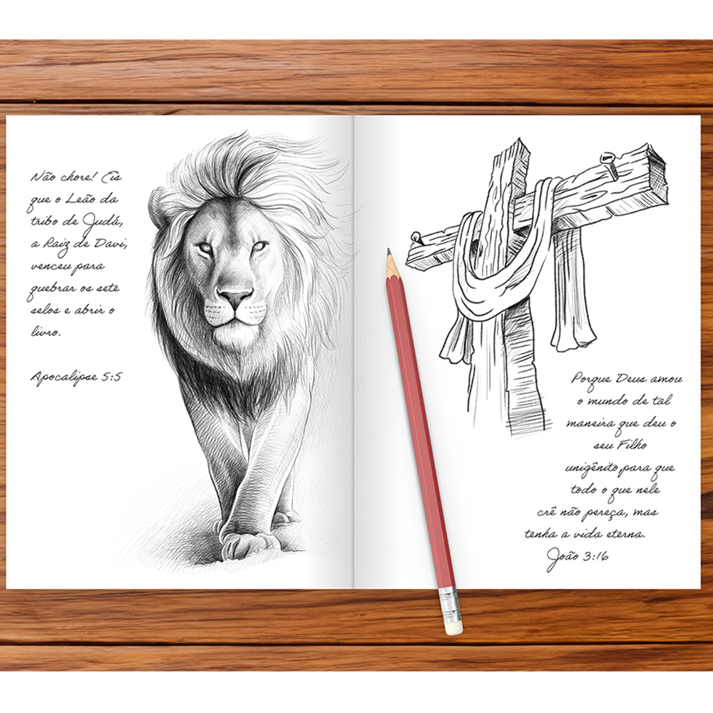 Sketch e Planner | Capa Brochura Jardim de Rosas