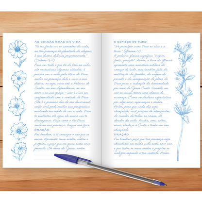 Sketch e Planner | Capa Brochura Jardim de Rosas