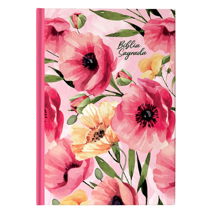 Bíblia Sagrada | NVI | Letra Normal | Ilustrada Capa Dura Primavera