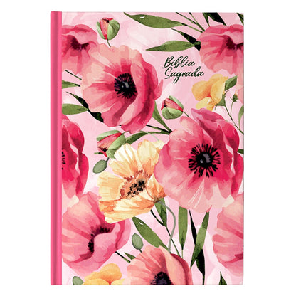 Bíblia Sagrada | NVI | Letra Normal | Ilustrada Capa Dura Primavera