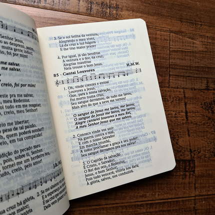 Cantor Cristão com Letra | Edição de Bolso | Capa Brochura Candy Lilás